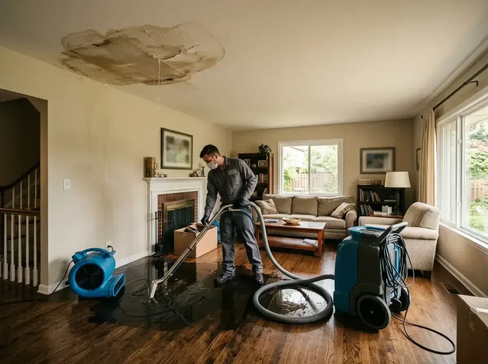 attic-pipe-burst-ceiling-drip-008 — frequently asked questions, Water Damage Restoration & Carpet Care in Mount Olive, AL
